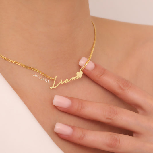 Personalized Gold Name Choker Necklace, Custom Name Necklace